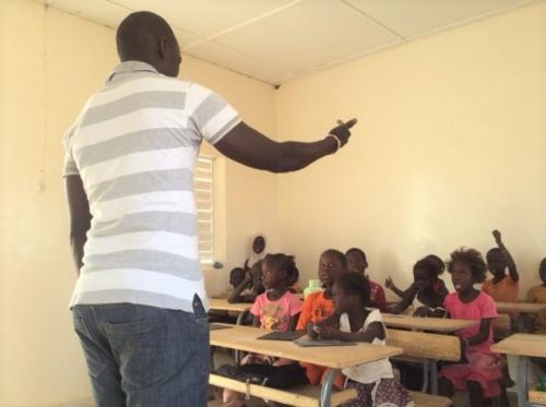 Kids learning at Senegal Teacher project.jpg
